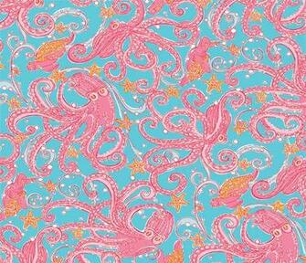 Lilly Pulitzer Print Octopus Prints