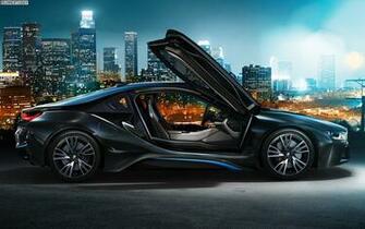 Bmw I8 Wallpaper Desktop Hintergrund Hybrid Sportwagen
