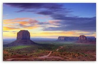 Utah Monument Valley Road HD Wallpaper For Standard Fullscreen