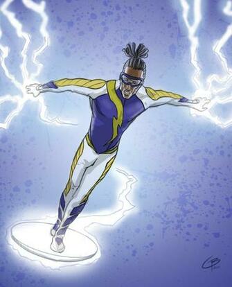 Static Shock Redesign By Tiguybou