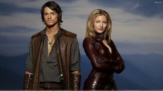 Legend Of The Seeker Richard Cypher And Cara Wallpaper