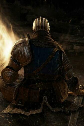 Wallpaper Dark Souls Bonfire Sword Character