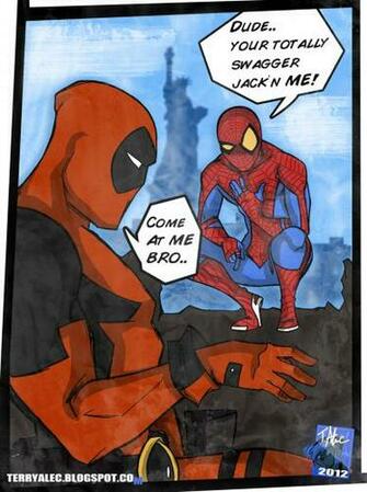 Spiderman X Deadpool By Terryalec
