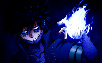 My Hero Academia Wallpaper 4k Dabi Blue