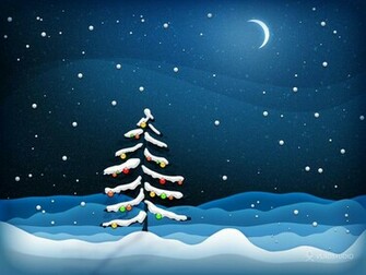 Tree Wallpaper And Santa Claus For Desktop Background