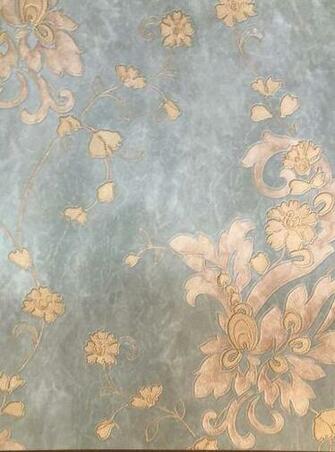 Fancy Textile Effect Embrodeiry Wallpaper Roll Size