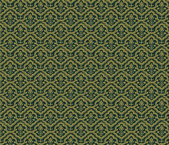 Renaissance Wallpaper Gold On Velvet Fabric Unseen