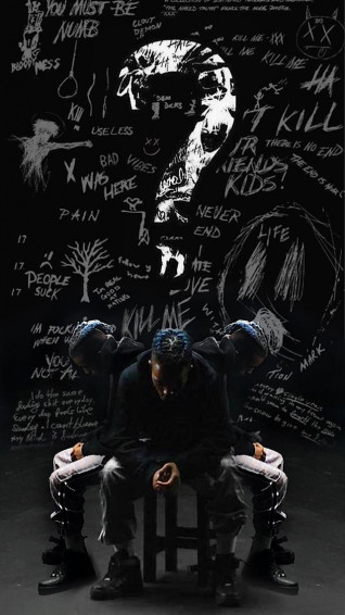 Made A X iPhone Wallpaper Again Hope You Like It R Xxxtentacion