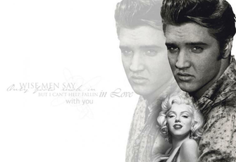 Elvis And Marilyn By Lazygyrl