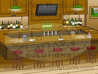Cartoon Solutions Photoshop Background Bar Pub