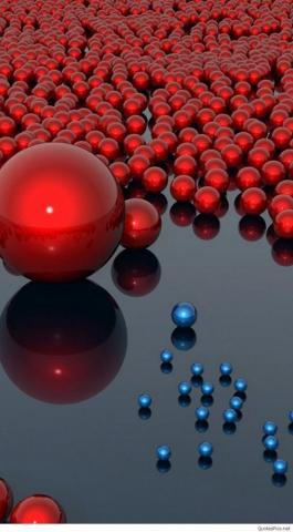 Red Ball Love Wallpaper For Mobile 3d
