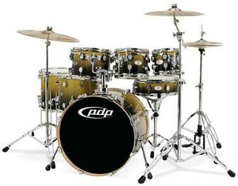 Pdp Kits Pacific Drums And Percussion X7 Series Lacquered Gold To