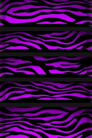 Purple Zebra Print Wallpaper Pretty iPhone