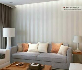 Buy European Modern Minimalist Country Luxury Stripe Wallpaper