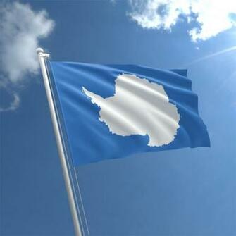 Antarctica Picha Waving Flag HD Karatasi La Kupamba