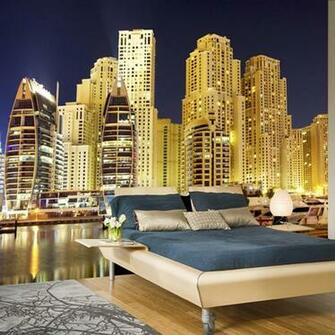 Night Landscape 3d Mural Bedroom Wall Wallpaper Murals