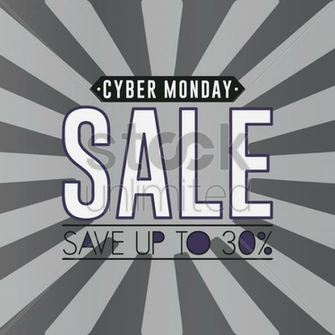Cyber Monday Sale Wallpaper Vector Clipart Stockunlimited