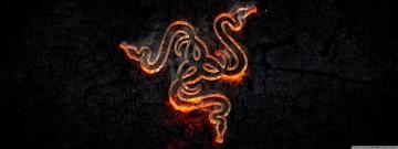 Razer Fire Background Ultra HD Desktop Wallpaper For 4k