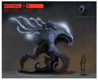 Early Kraken Concept Art Turtle Rock Evolve Forums