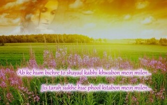 Wallpaper Sad Shayari Sukhe Hue Phool Kitabon Mein Love