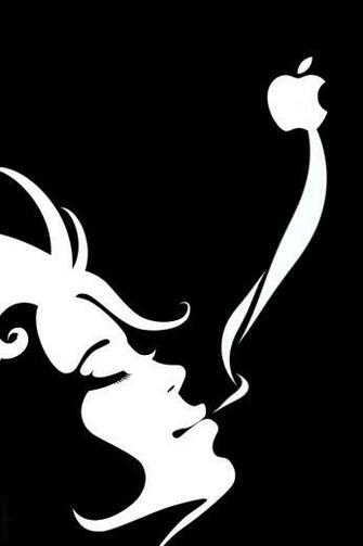 Apple Smoke iPhone HD Wallpaper