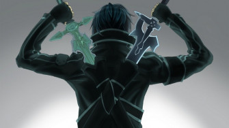 Kirito Sword Art Online Vs God Ye Qiu Quan Zhi Gao Shou The
