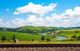 Model Railroad Backdrops Wallpaper