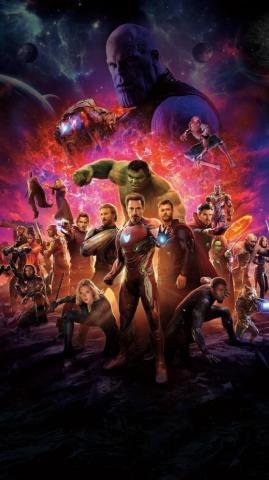 Avengers Phone Wallpaper On