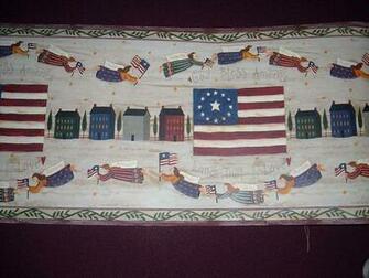 Americana Wallpaper Border
