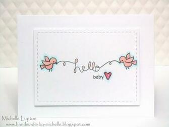 Handmade By Michelle Welcome Baby