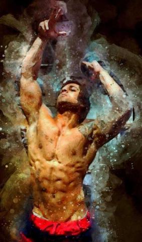 Poster Zyzz Wallpaper Sun