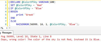 Background To Exception Handling In Sql Server Shack