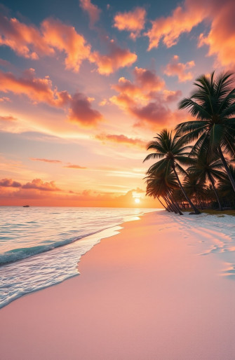 High Resolution Beach Wallpaper