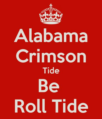 Alabama Crimson Tide Be Roll Poster Drake Keep Calm O Matic