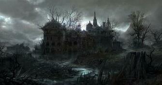 Spooky Haunted House Artworks Stockvault Net