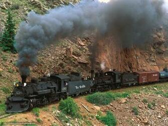 Wallpaper Locomotive Colorado Mountain Desktop