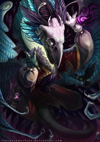 Ariadne Shadow Shaman By Renepolumorfous