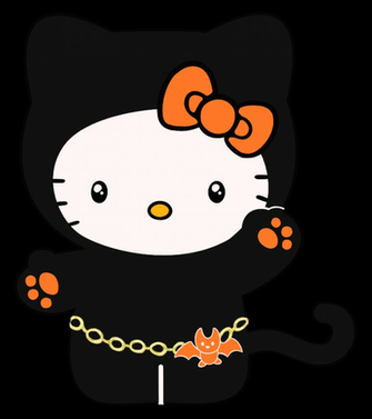 Hello Halloween Kitty By Shynies