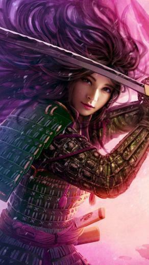 Female Warrior Wallpaper iPhone