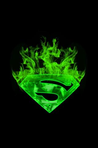 Firey Green Kryptonite S Background By Kalel7