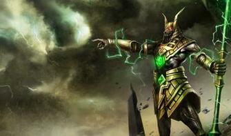 League Of Legends Wallpaper Nasus The Curator Sands