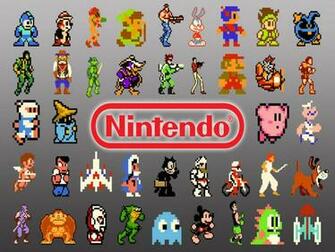 Retro Nes Wallpaper Stock Photos