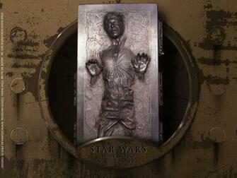 Han Solo In Carbonite Wallpaper Stock Photos