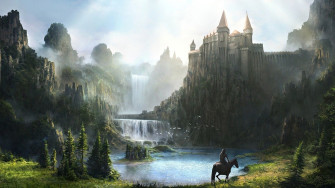 Fantasy Castle Wallpaper HD