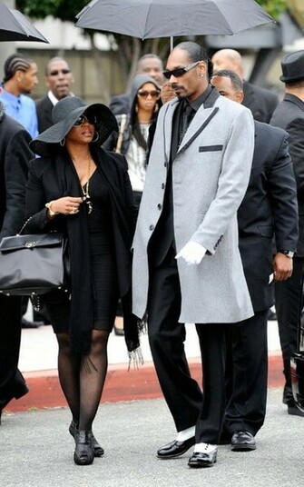 Nate Dogg Funeral Pics Snoop Warren G