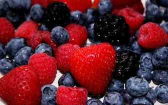 Strawberry Blackberry Blueberry Berry Raspberry Wallpaper Background