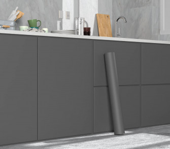 Homease Smooth Dark Grey Wallpaper X Solid Color Skin