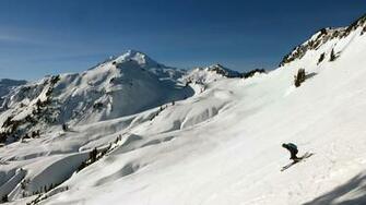 Skiing Winter Snow Ski Mountains Wallpaper