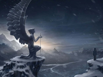 Snow Angel Wallpaper