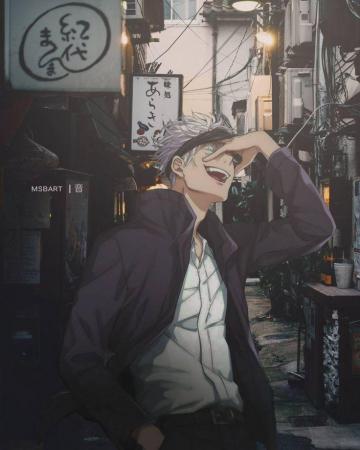 Gojo Satoru Wallpaper HD By Hanataro00